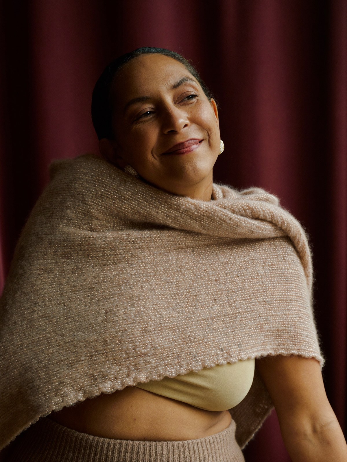 A representative portrait, warm natural light